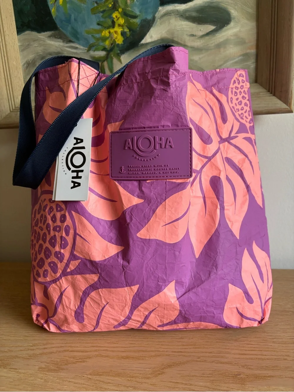 ALOHA Collection Packable Limited Edition reversible tote bag - New with tags